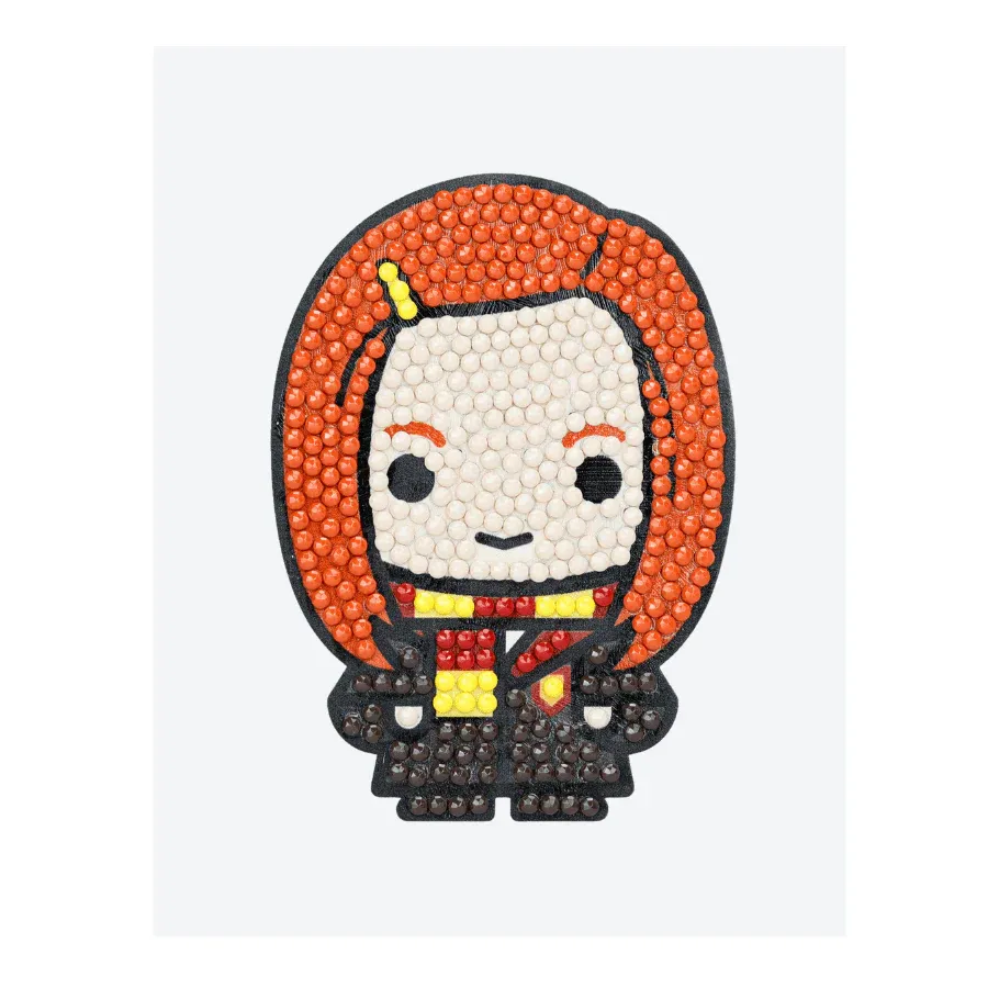 PEGATINA GINNY WEASLEY Nº 017 CRYSTAL ART HARRY POTTER