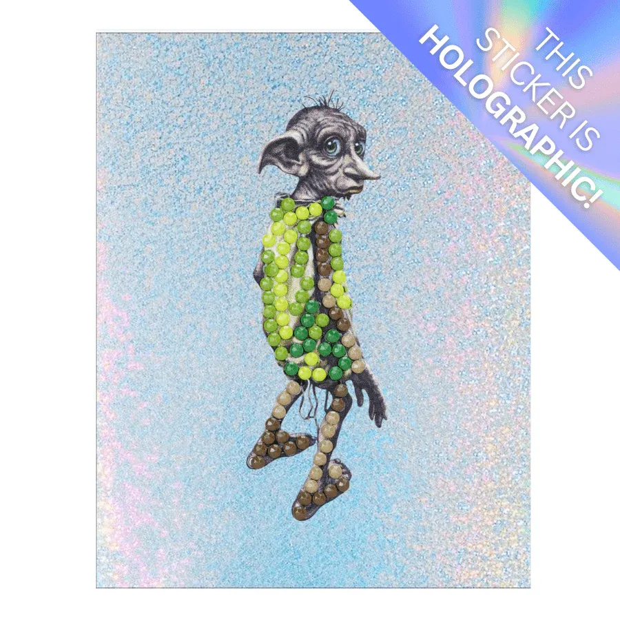 PEGATINA DOBBY Nº 056 CRYSTAL ART HARRY POTTER PEGATINA DOBBY Nº 056 CRYSTAL ART HARRY POTTER