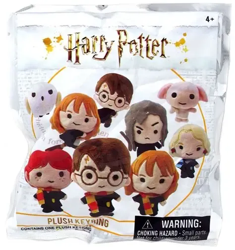 LLAVERO PELUCHE SORPRESA PERSONAJES HARRY POTTER