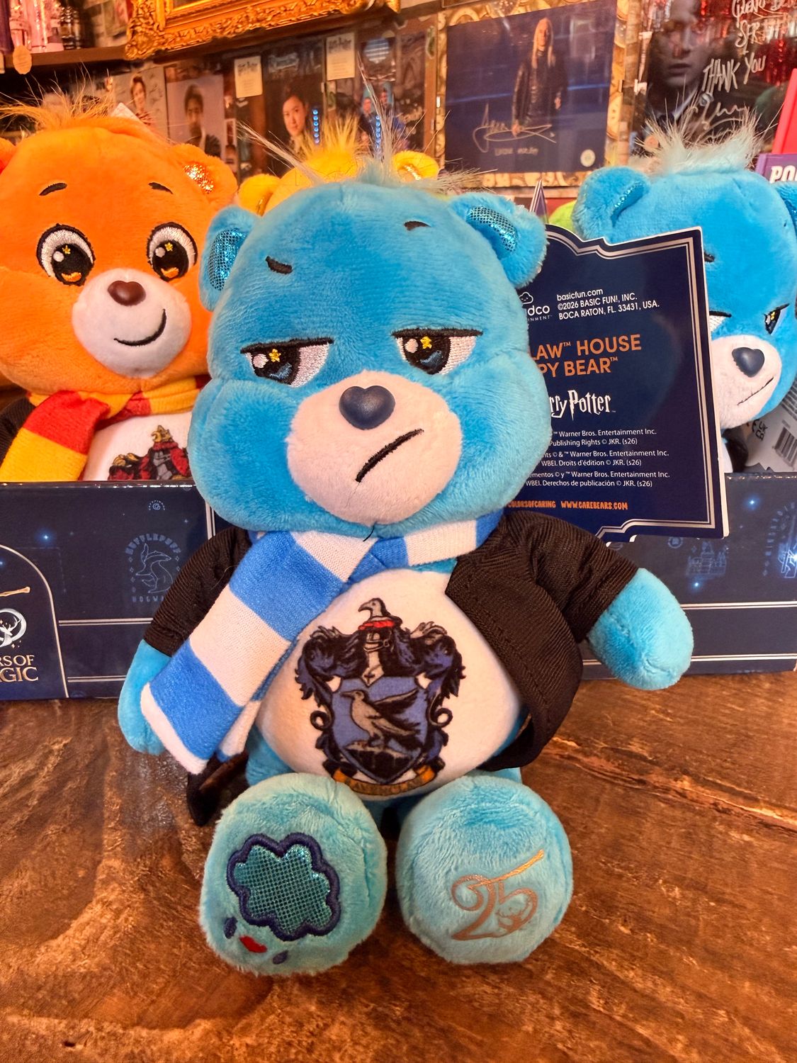 PELUCHE OSO AMOROSO RAVENCLAW ESPECIAL 25 ANIVERSARIO HARRY POTTER