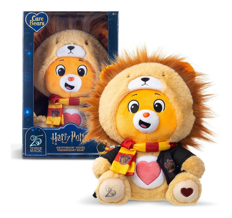 PREVENTA - PELUCHE OSO AMOROSO GRYFFINDOR CAPUCHA LEON ESPECIAL 25 ANIVERSARIO HARRY POTTER