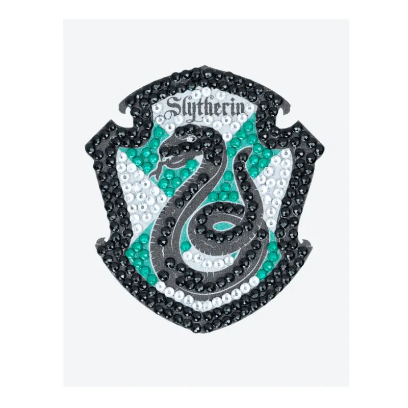 PEGATINA ESCUDO SLYTHERIN Nº 004 CRYSTAL ART HARRY POTTER