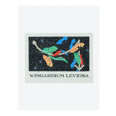 PEGATINA HECHIZO WINGARDIUM Nº 093 CRYSTAL ART HARRY POTTER