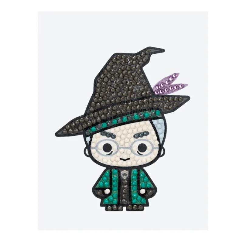 PEGATINA MINERVA MCGONAGALL Nº 023 CRYSTAL ART HARRY POTTER