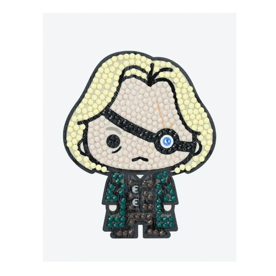 PEGATINA ALASTOR MOODY  Nº 030 CRYSTAL ART HARRY POTTER