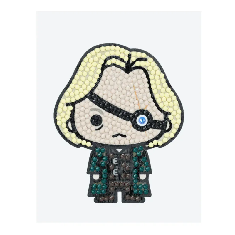 PEGATINA ALASTOR MOODY  Nº 030 CRYSTAL ART HARRY POTTER