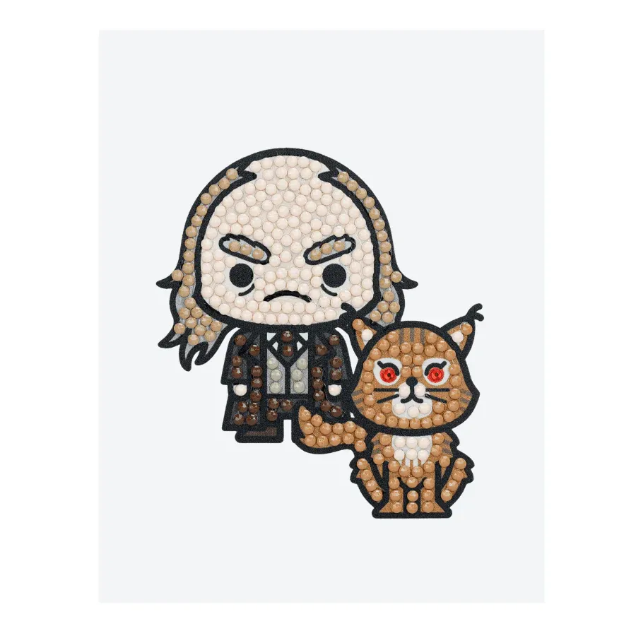 PEGATINA ARGUS FLICH & SEÑORA NORRIS Nº 070 CRYSTAL ART HARRY POTTER