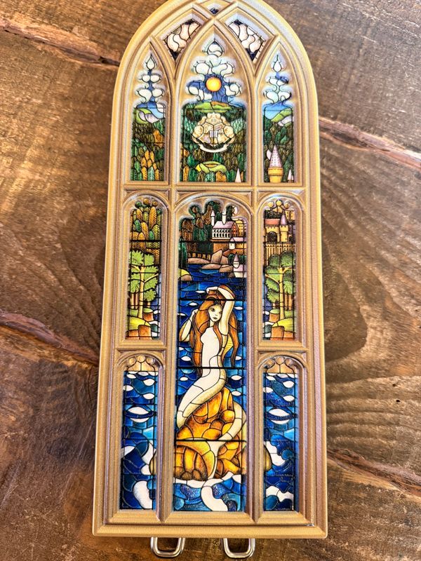 PLACA SIRENA STAINED GLASS HARRY POTTER