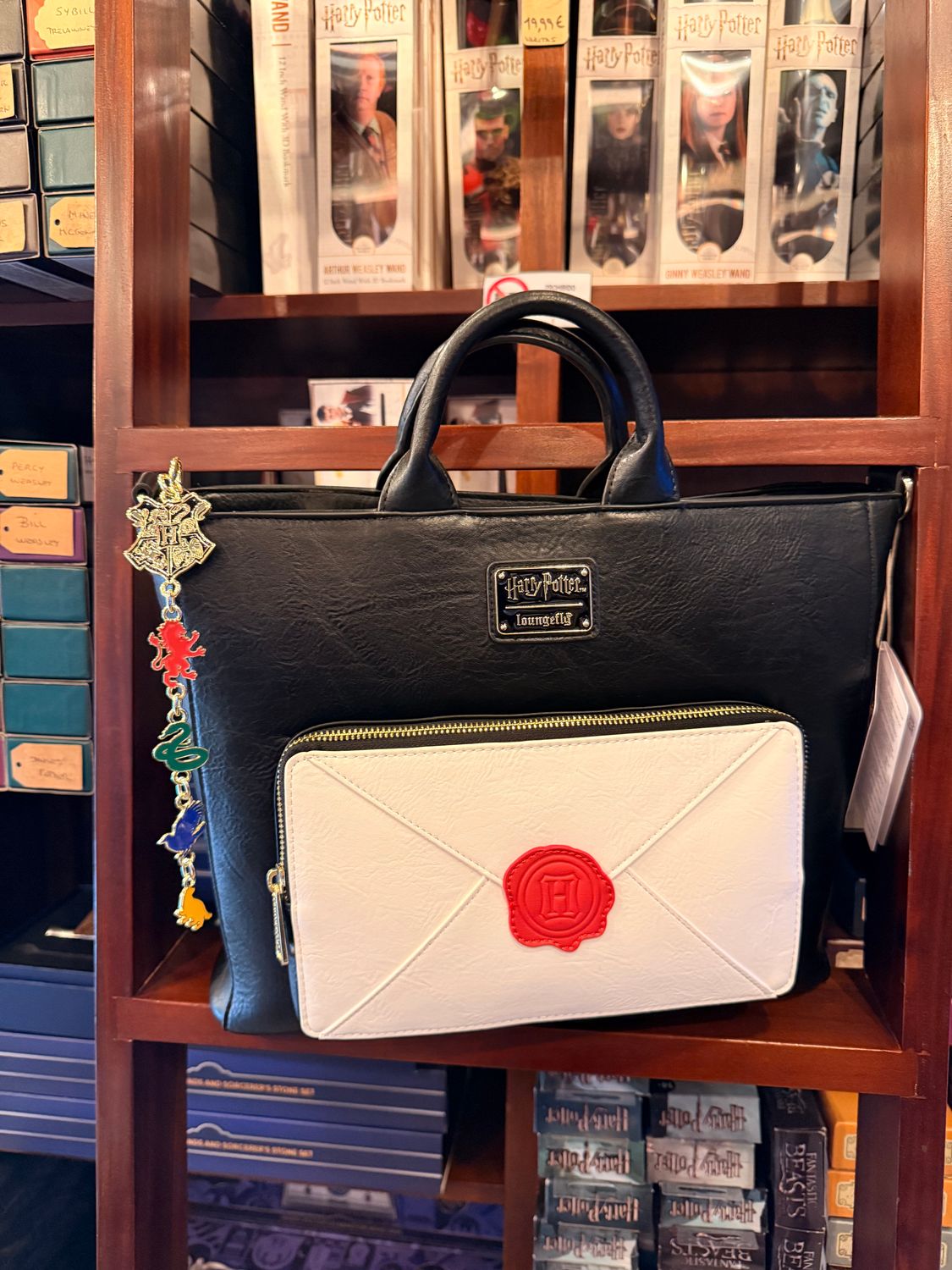 BOLSO CARTA ACEPTACION LOUNGEFLY HARRY POTTER