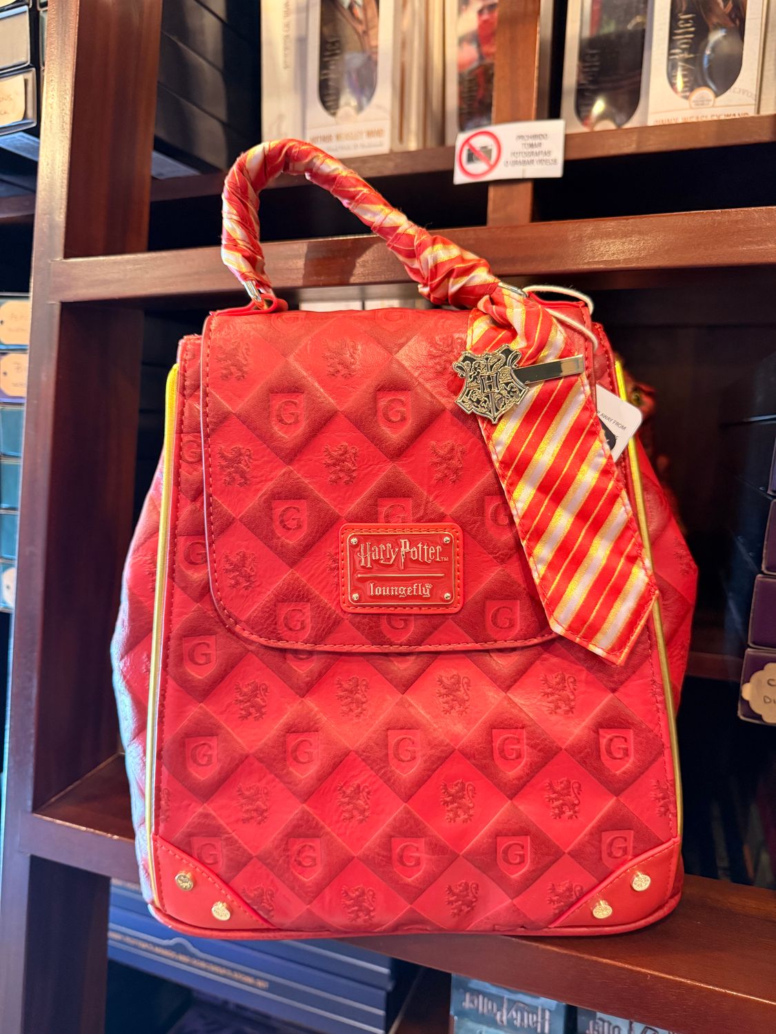 MOCHILA GRYFFINDOR LOUNGEFLY HARRY POTTER