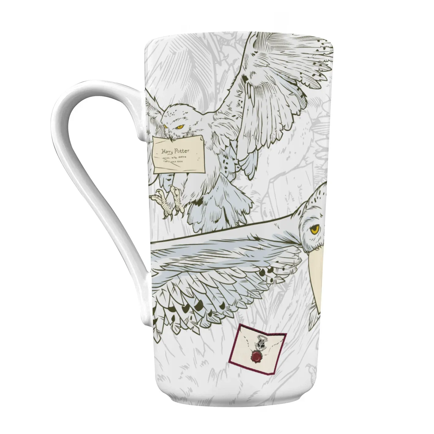 TAZA LATTE HEDWIG HARRY POTTER