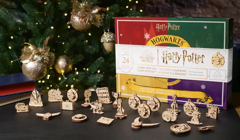 CALENDARIO ADVIENTO MAQUETAS MECANICAS HARRY POTTER