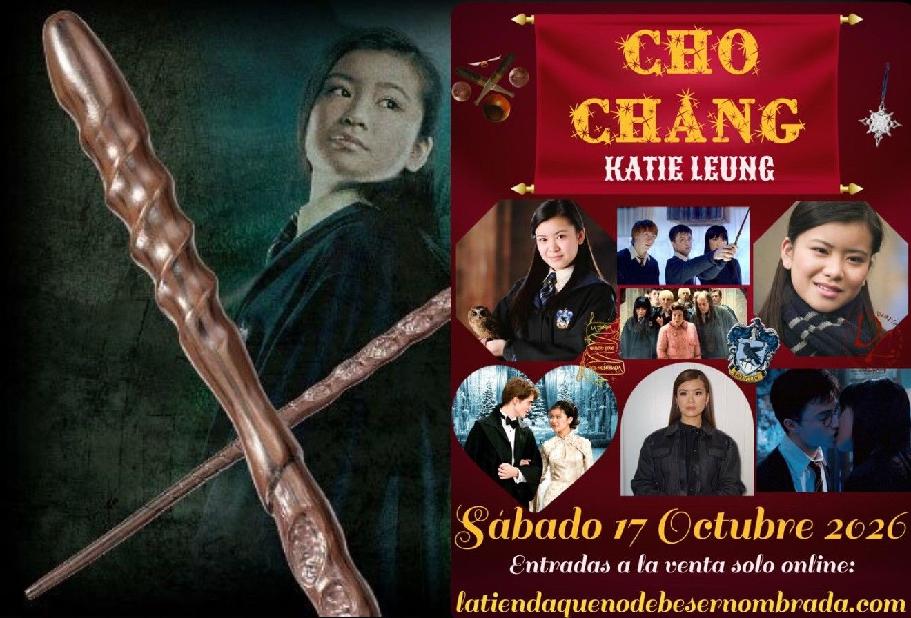 ENTRADA EVENTO CHO CHANG + VARITA HORA 17:30