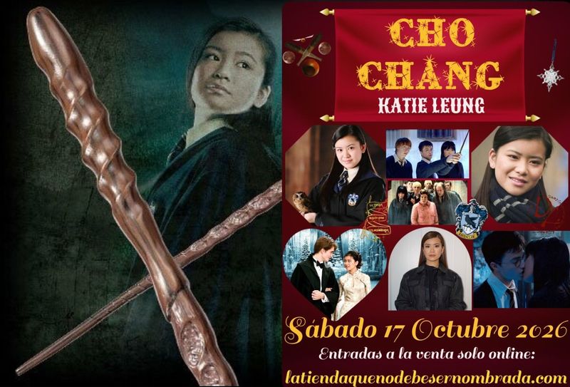ENTRADA EVENTO CHO CHANG + VARITA HORA 17:30