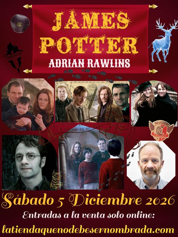 ENTRADA EVENTO JAMES POTTER HORA 13:30