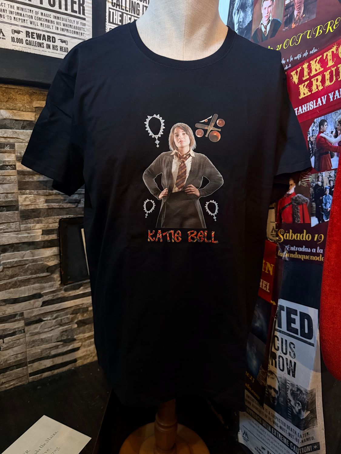 CAMISETA EXCLUSIVA EVENTO KATIE BELL HARRY POTTER