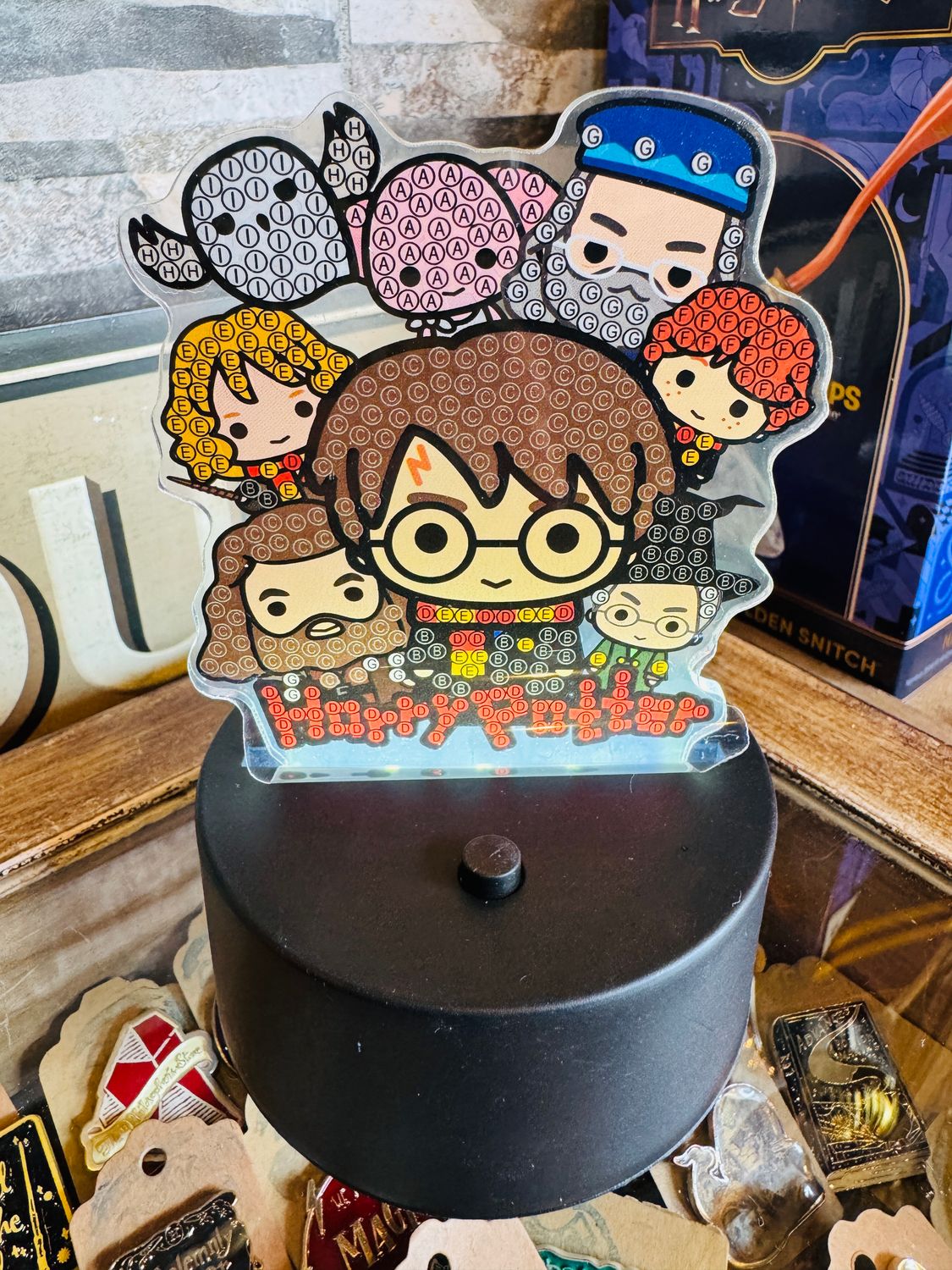 LAMPARA BUDDIES PERSONAJES HARRY POTTER