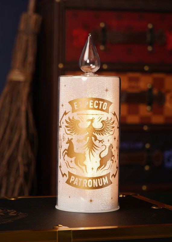 PREVENTA - VELA LED EXPECTO PATRONUM HARRY POTTER