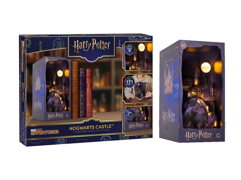 PREVENTA - SUJETALIBROS MAQUETA CASTILLO HOGWARTS HARRY POTTER