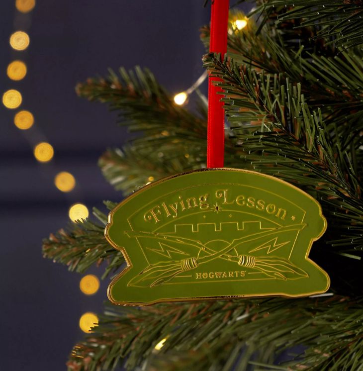 PREVENTA - ADORNO METALICO FLYING LESSONS HARRY POTTER