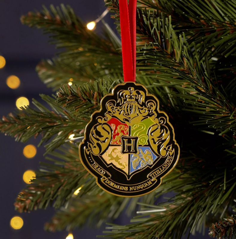 PREVENTA - ADORNO METALICO HOGWARTS HARRY POTTER