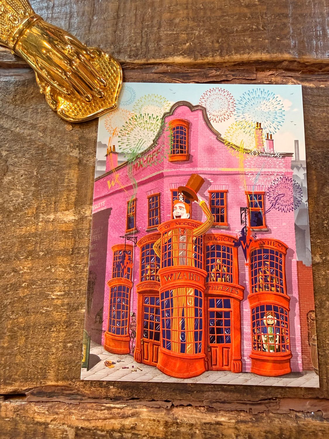 POSTAL CALLEJON DIAGON WEASLEY WIZARD WHEEZES MINALIMA