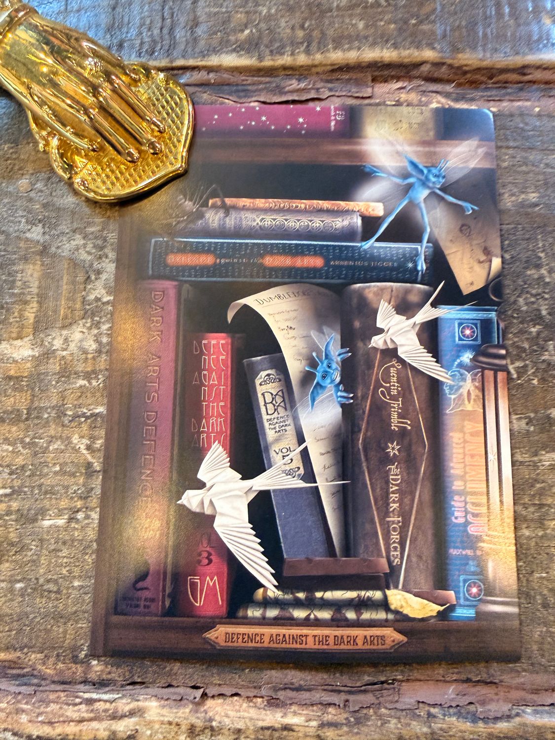 POSTAL LIBRERIA DEFENCE AGAINST THE DARK ART MINALIMA