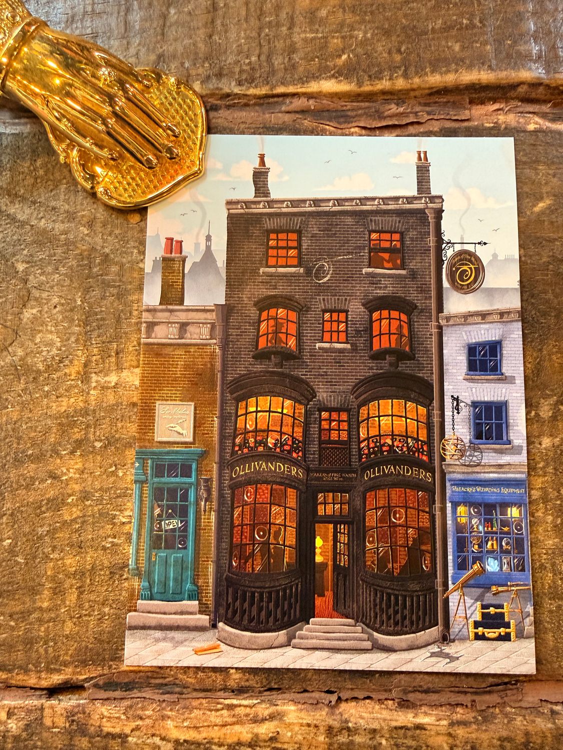 POSTAL CALLEJON DIAGON OLLIVANDERS MINALIMA