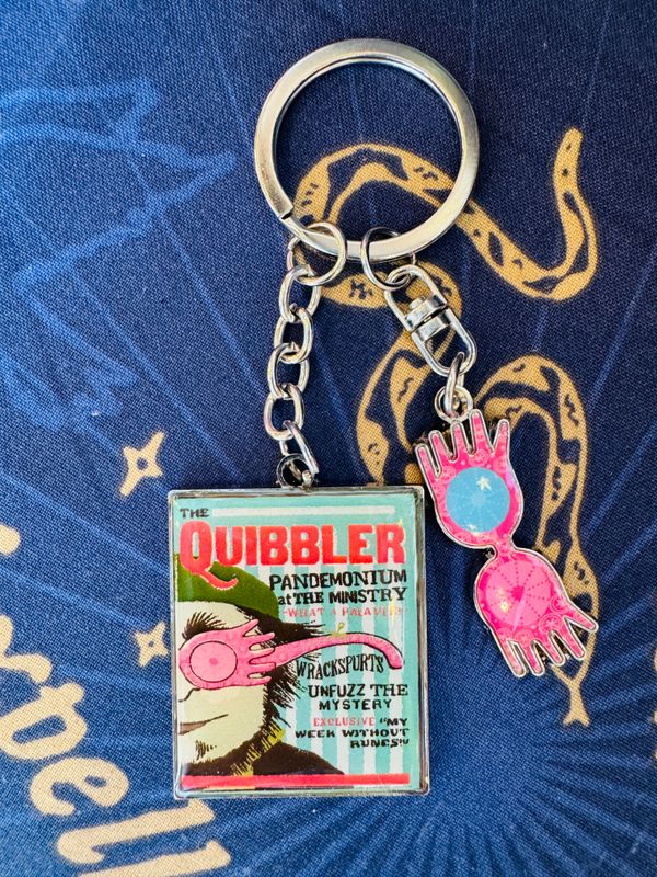 LLAVERO METALICO LUNA LOVEGOOD HARRY POTTER