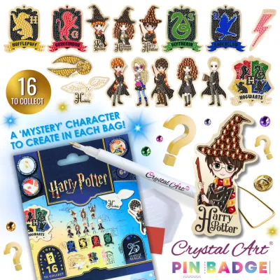PIN SORPRESA CRYSTAL ART HARRY POTTER
