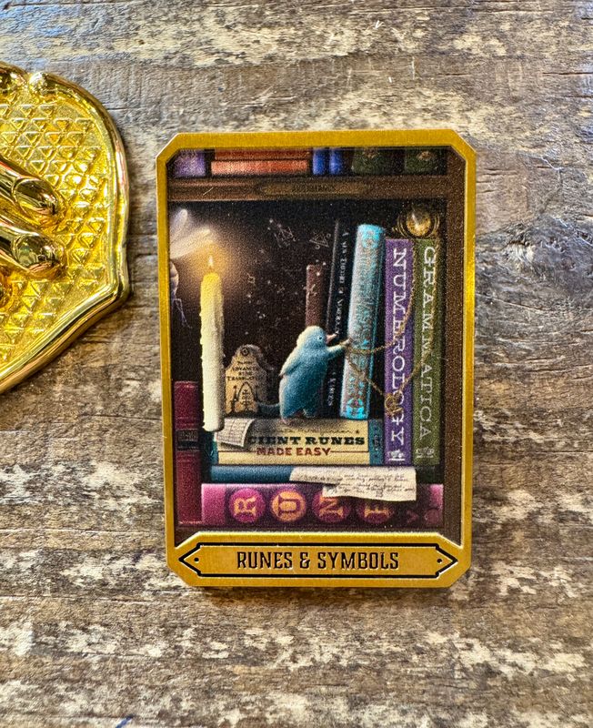 PIN LIBRERIA RUNES & SYMBOLS MINALIMA HARRY POTTER