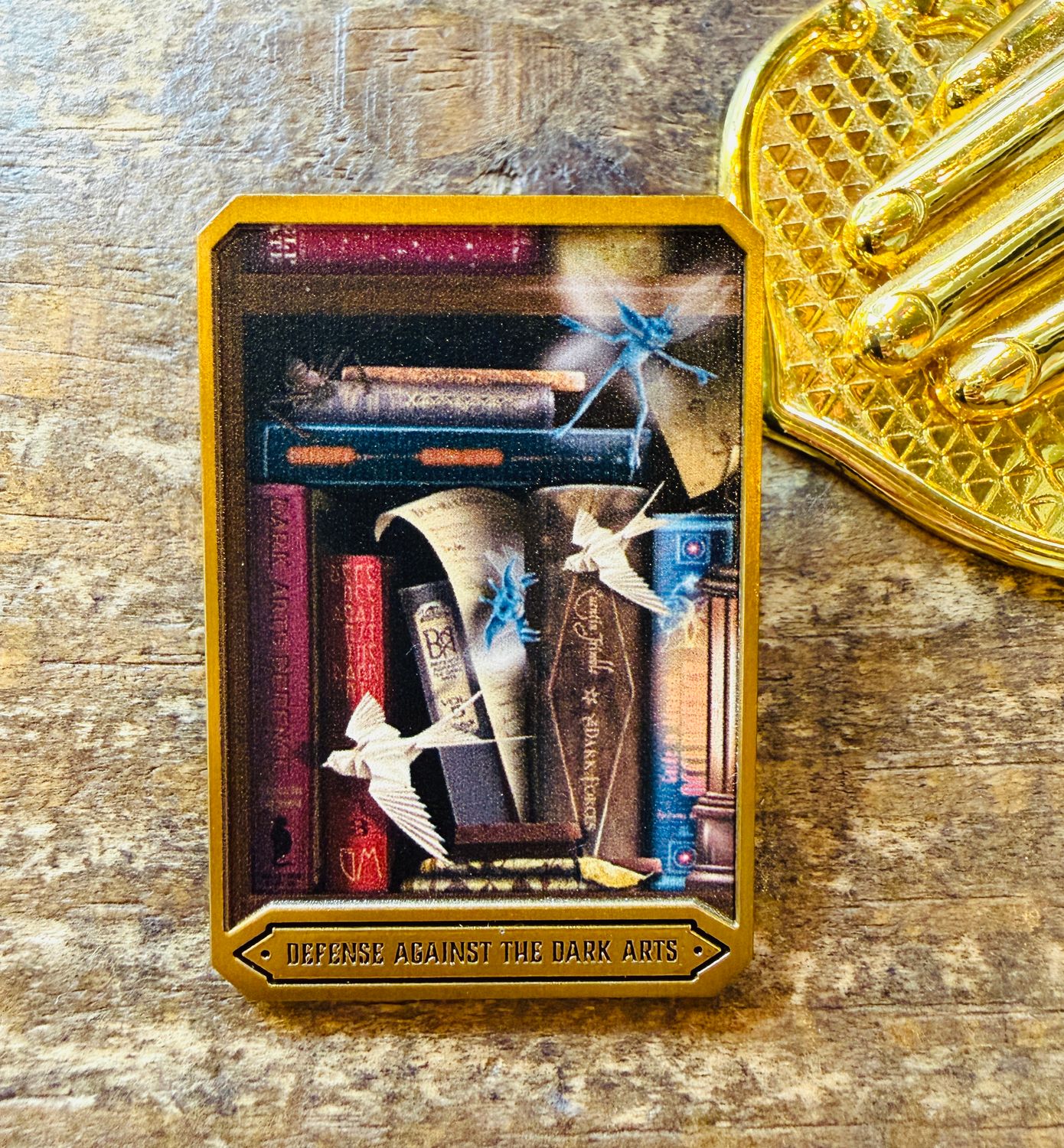 PIN LIBRERIA DEFENSE AGAINST THE DARK ARTS MINALIMA HARRY POTTER