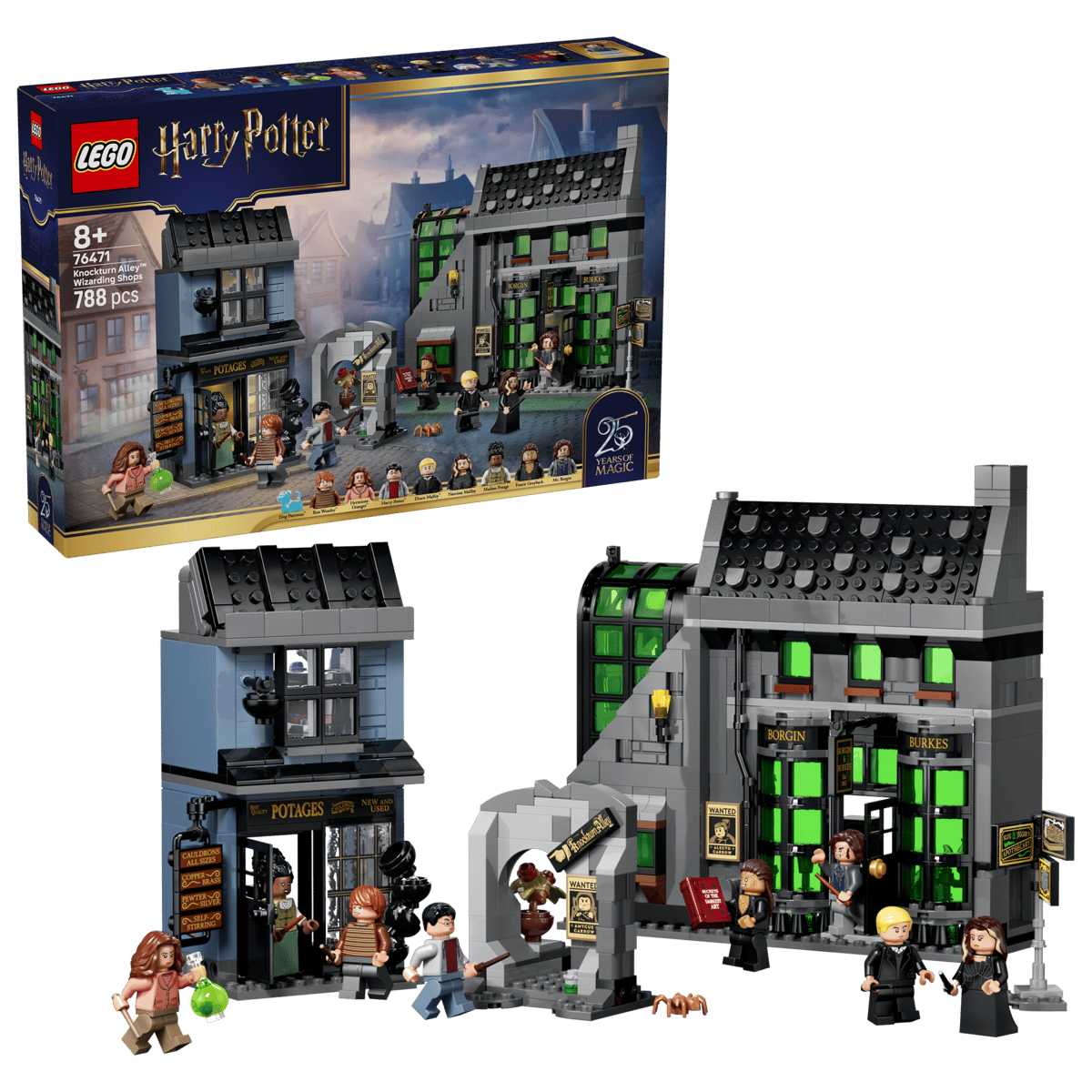 PREVENTA - TIENDAS MAGICAS CALLEJON KNOCKTURN 76471 LEGO HARRY POTTER
