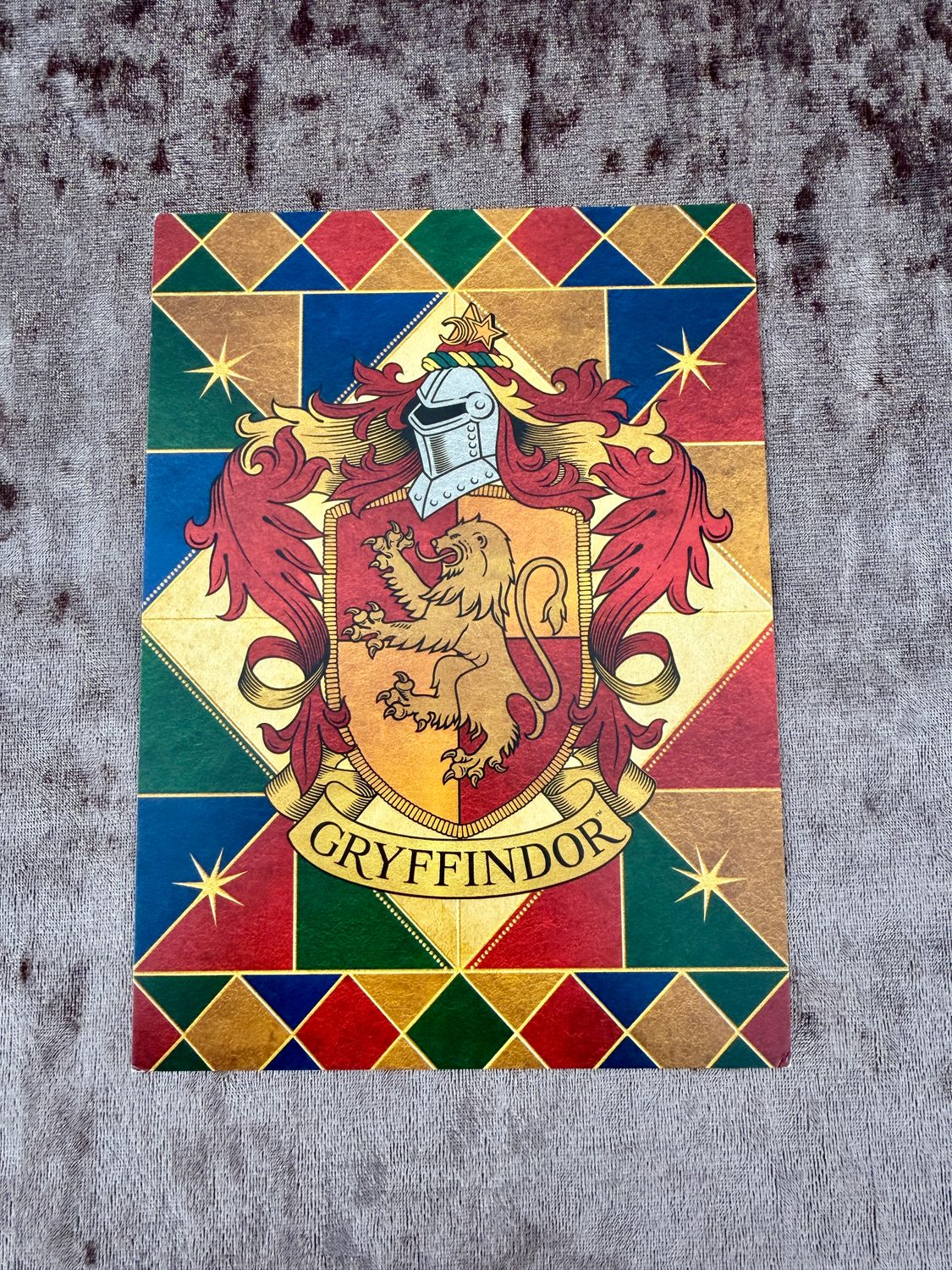 POSTAL ESCUDO GRYFFINDOR HARRY POTTER MINALIMA