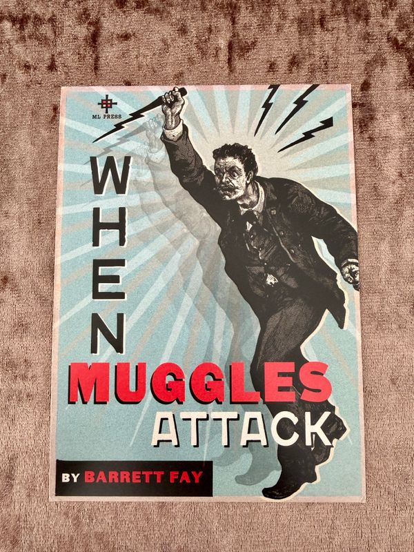 POSTAL WHEN NUGGLES ATTACK HARRY POTTER MINALIMA