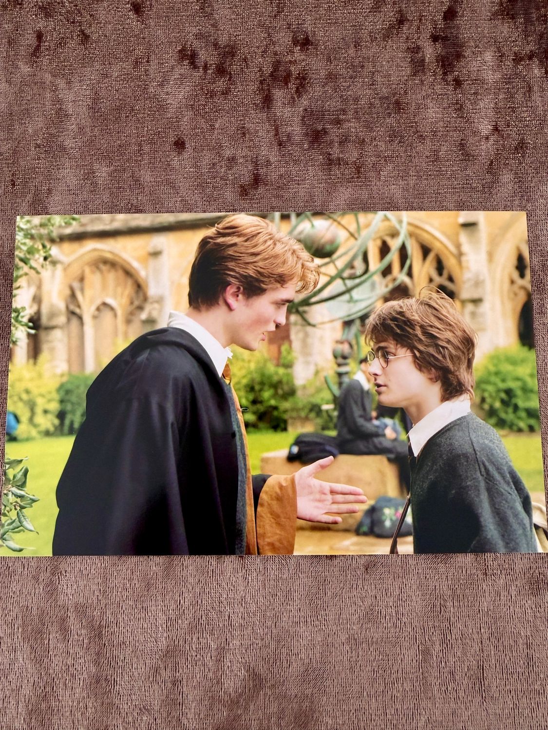 POSTAL CEDRIC DIGGORY & HARRY POTTER