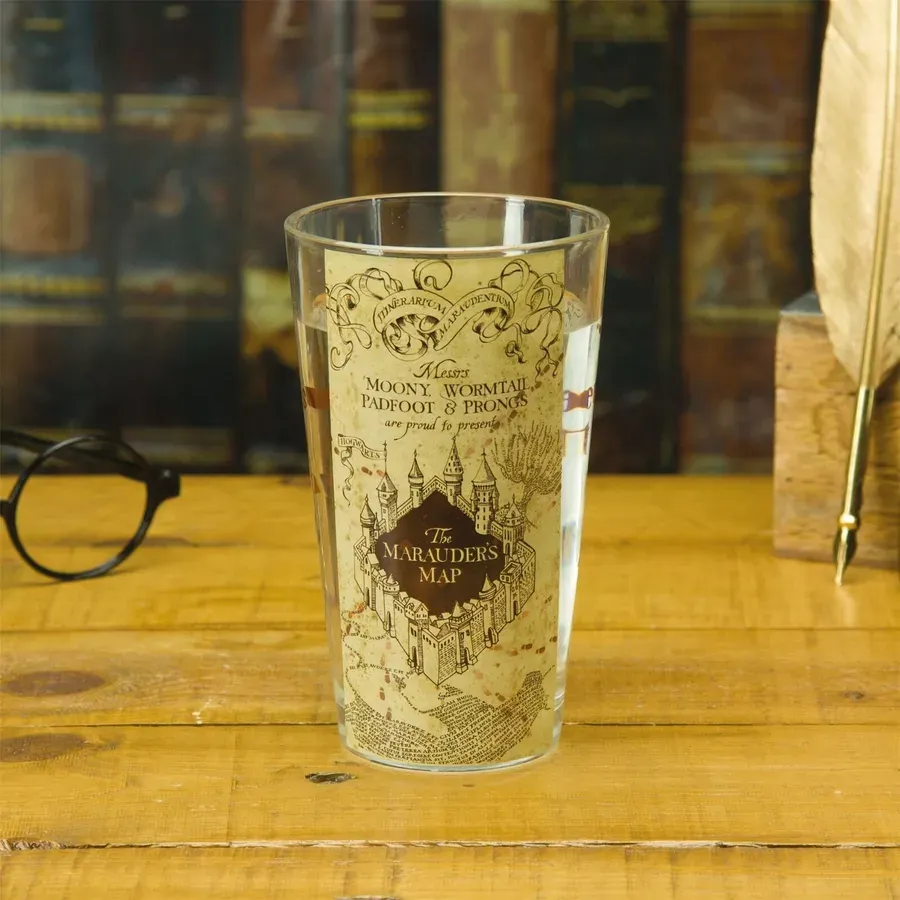 VASO MAPA DEL MERODEADOR  HARRY POTTER