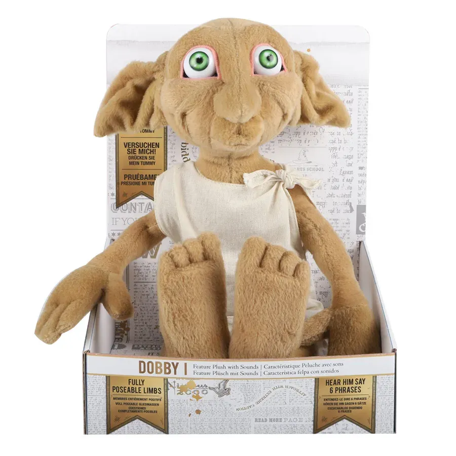 PELUCHE DOBBY INTERACTIVO HARRY POTTER
