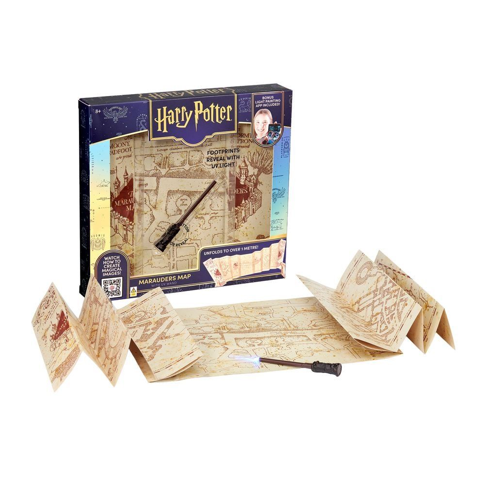 SET MAPA MERODEADOR & MINI VARITA HARRY POTTER