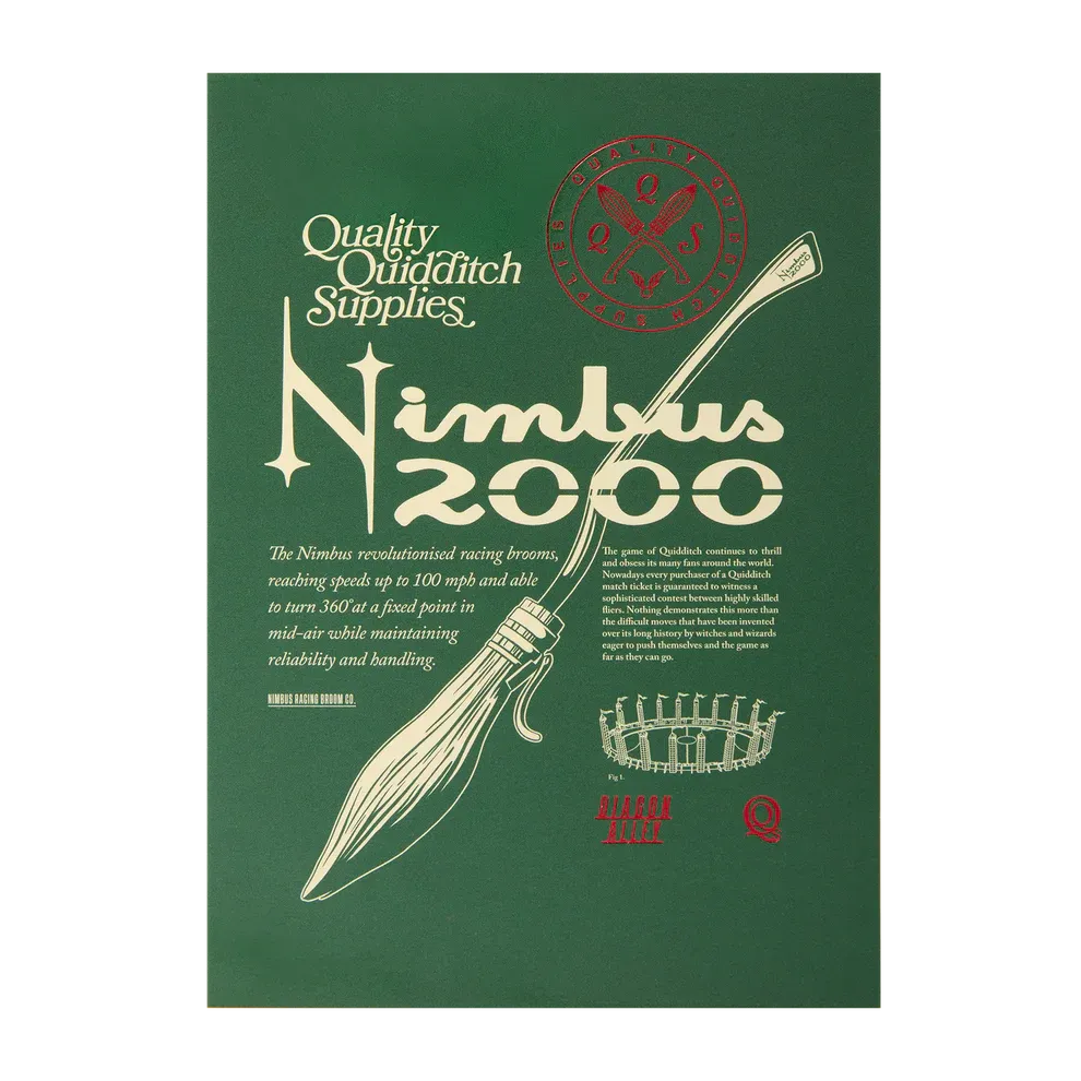 POSTAL NIMBUS 2000HARRY POTTER