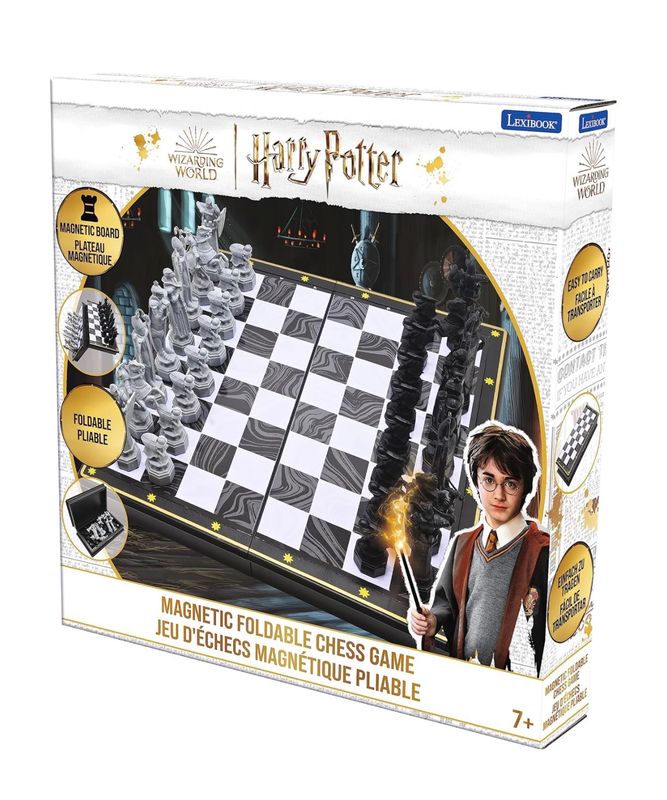 JUEGO AJEDREZ MAGNETICO PLEGABLE HARRY POTTER