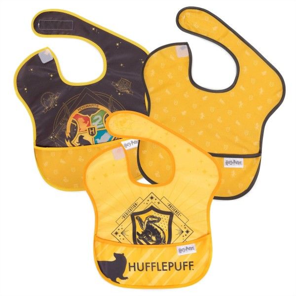 SET 3 BABEROS HUFFLEPUFF HARRY POTTER