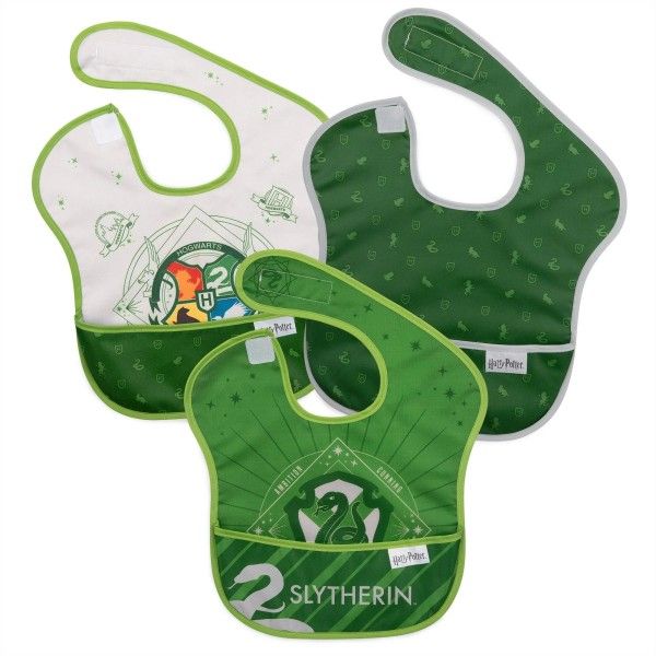 SET 3 BABEROS SLYTHERIN HARRY POTTER