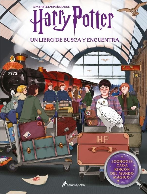 UN LIBRO DE BUSCA Y ENCUENTRA HARRY POTTER