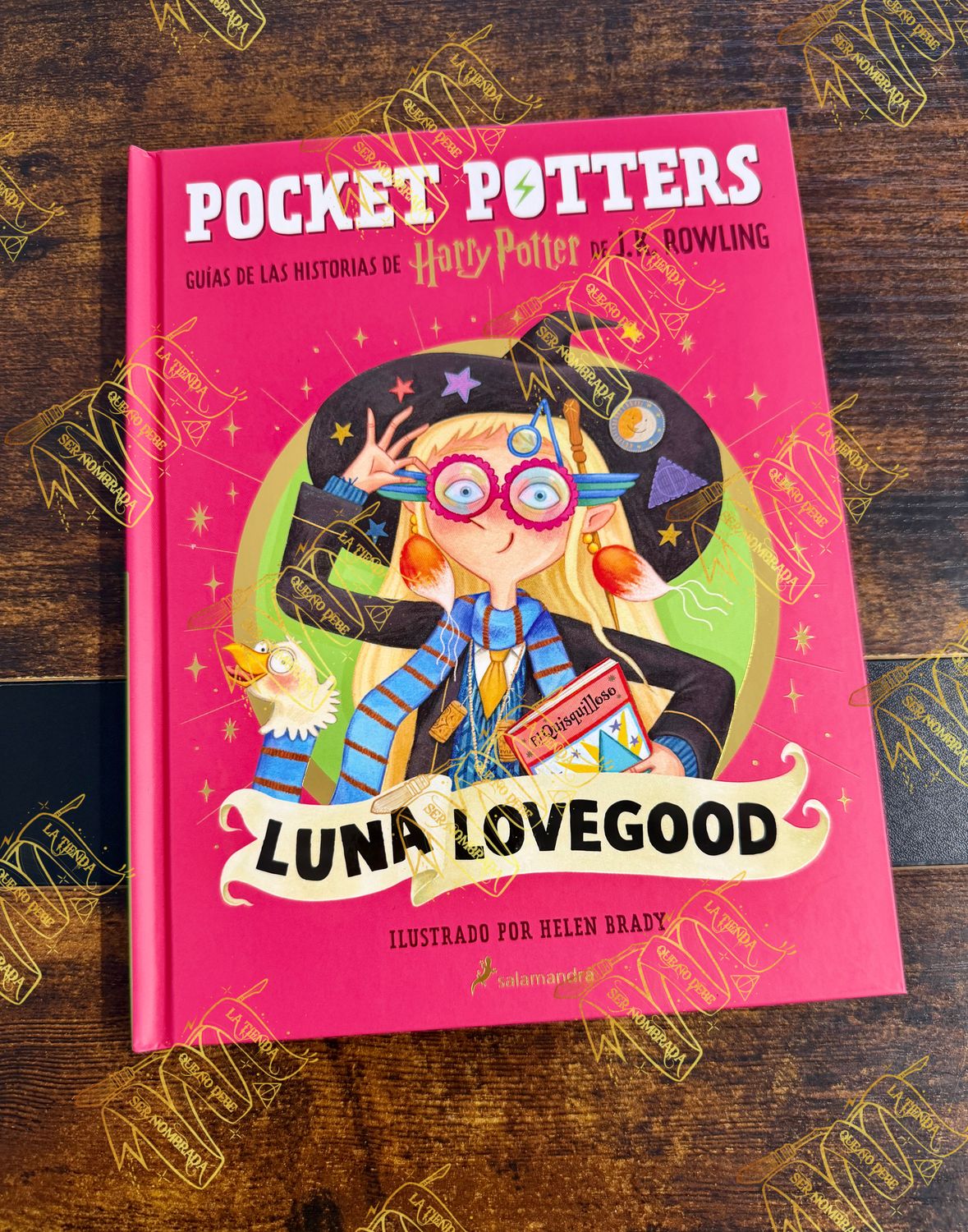 POCKET POTTER LUNA LOVEGOOD FIRMADO POR HELEN BRADY HARRY POTTER