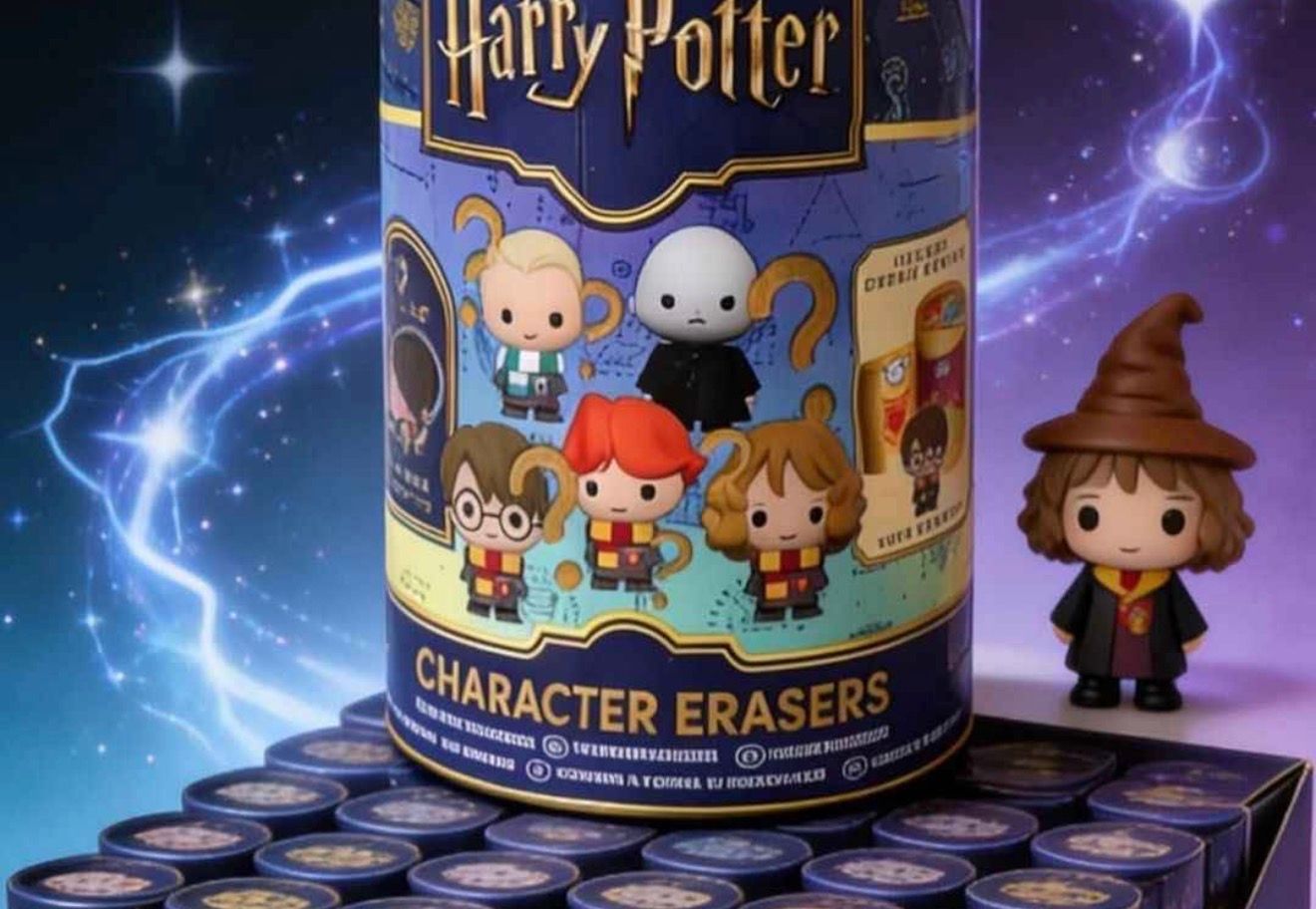 CAPSULA SORPRESA FIGURA GOMA MAGICA HARRY POTTER