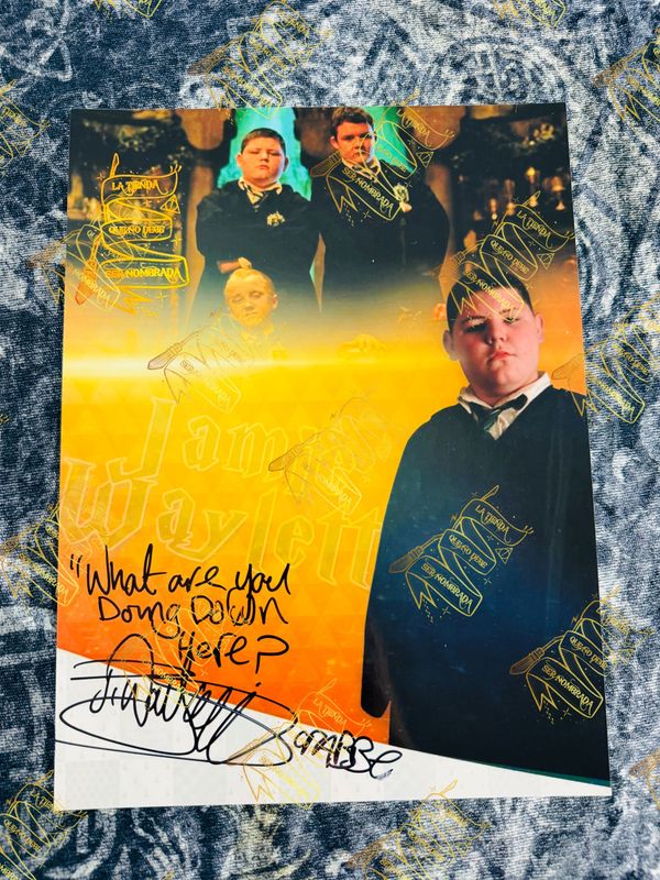 FOTOGRAFIA FIRMADA POR VINCENT CRABBE (JAMIE WAYLETT)