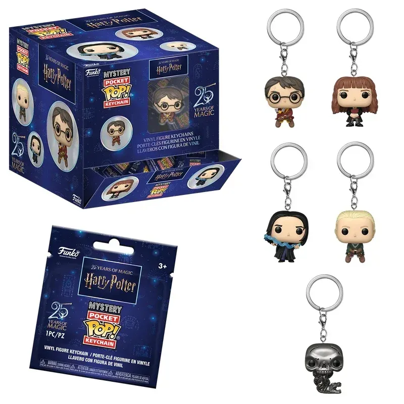 PREVENTA - LLAVERO SORPRESA PERSONAJES UNIDAD HARRY POTTER FUNKO POP
