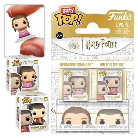 SET HERMIONE GRANGER & VIKTOR KRUM BITTY POP! HARRY POTTER