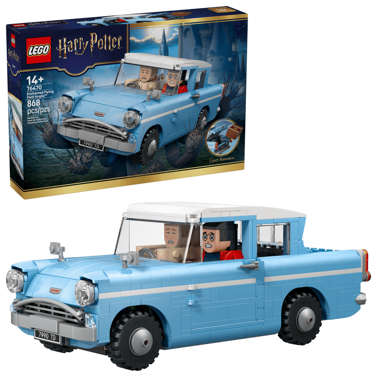 FORD ANGLIA VOLADOR ENCANTADO 76470 LEGO HARRY POTTER FORD ANGLIA VOLADOR ENCANTADO 76470 LEGO HARRY POTTER